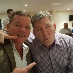 Lester With Norman Whiteside.jpg